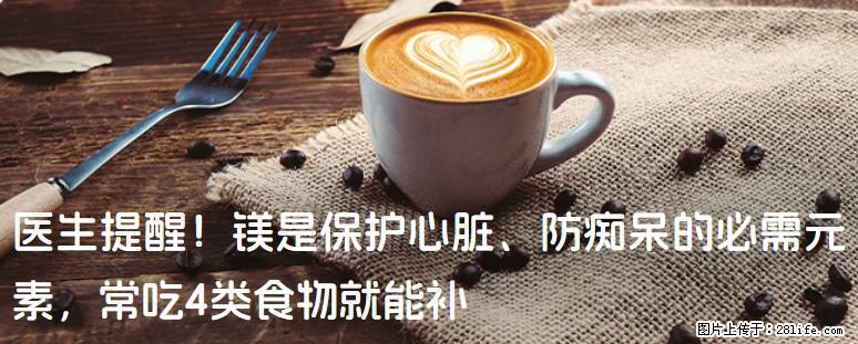 医生提醒！镁是保护心脏、防痴呆的必需元素，常吃4类食物就能补 - 东莞生活资讯 - 东莞28生活网 dg.28life.com